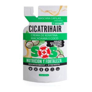 Baño de crema Keratina y Macadamia Cicatrihair Doypack x 250gr